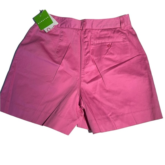 Lilly Pulitzer White Label NWT Par shorts in hibiscus pink. Size 4. Beautiful - Picture 11 of 11
